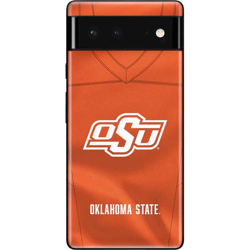 Oklahoma State University Orange Jersey Google Pixel 6 Skin